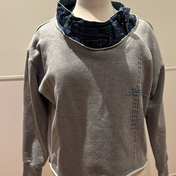 Belinda One Off Upcycled Sweatshirt - Picture 1 of 7